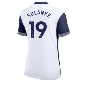 Billiga Tottenham Hotspur Dominic Solanke #19 Hemmatröja Dam 2024-25 Kortärmad